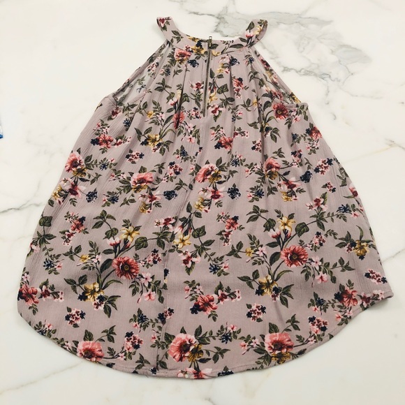 Altar’d State Floral Halter Tunic - Picture 3 of 4